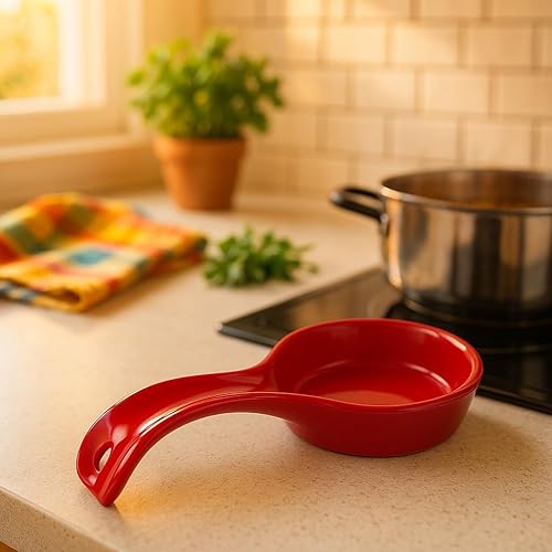 Vista 101 de Reston Lloyd - Reposa cuchara - Colección Calypso Basics, Blanco