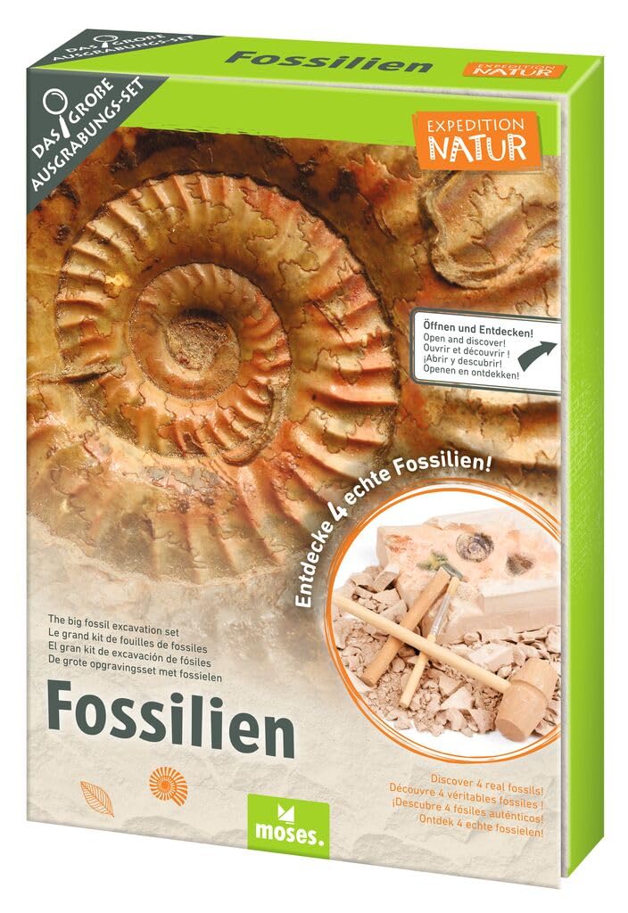 moses. 9832 Expedition Nature The Large Fossil Digging Set