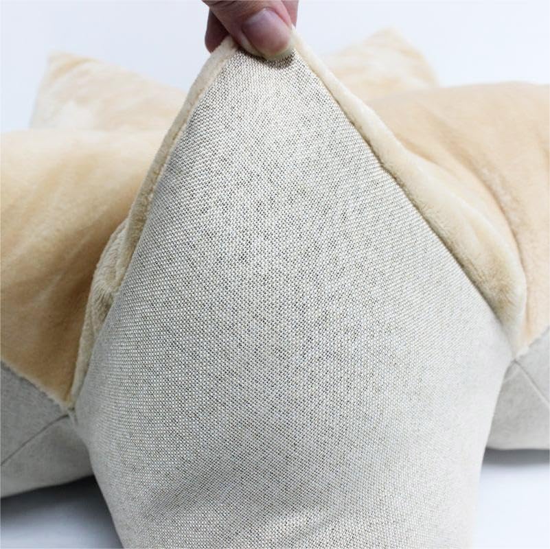 Haustierkissen Kronenkissen // versch. Größen & Farben (90x40cm, Beige)