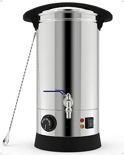 KYBOLT 8.5 Qts Electric Wax Melter with Temperature Control, Pour Spout, and Easy-Clean Feature for Candle Making, Ideal for Small-Scale Commercial or Home Use