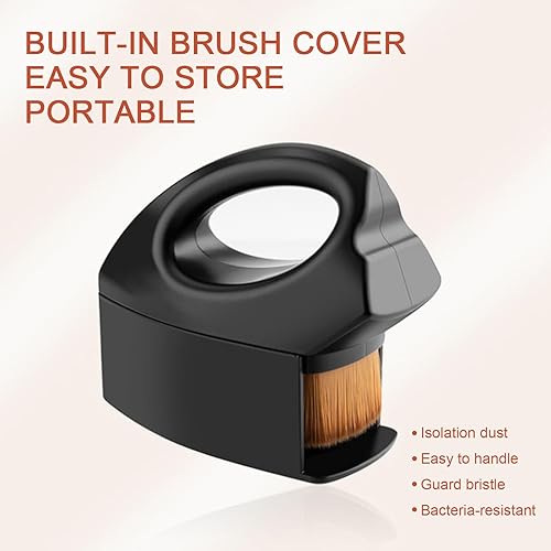 Miniatura 5 de 1 cepillo para neumáticos de automóvil, cepillo aplicador de neumáticos con cerdas de alta densidad, diseño de sello con tapa, suministros de