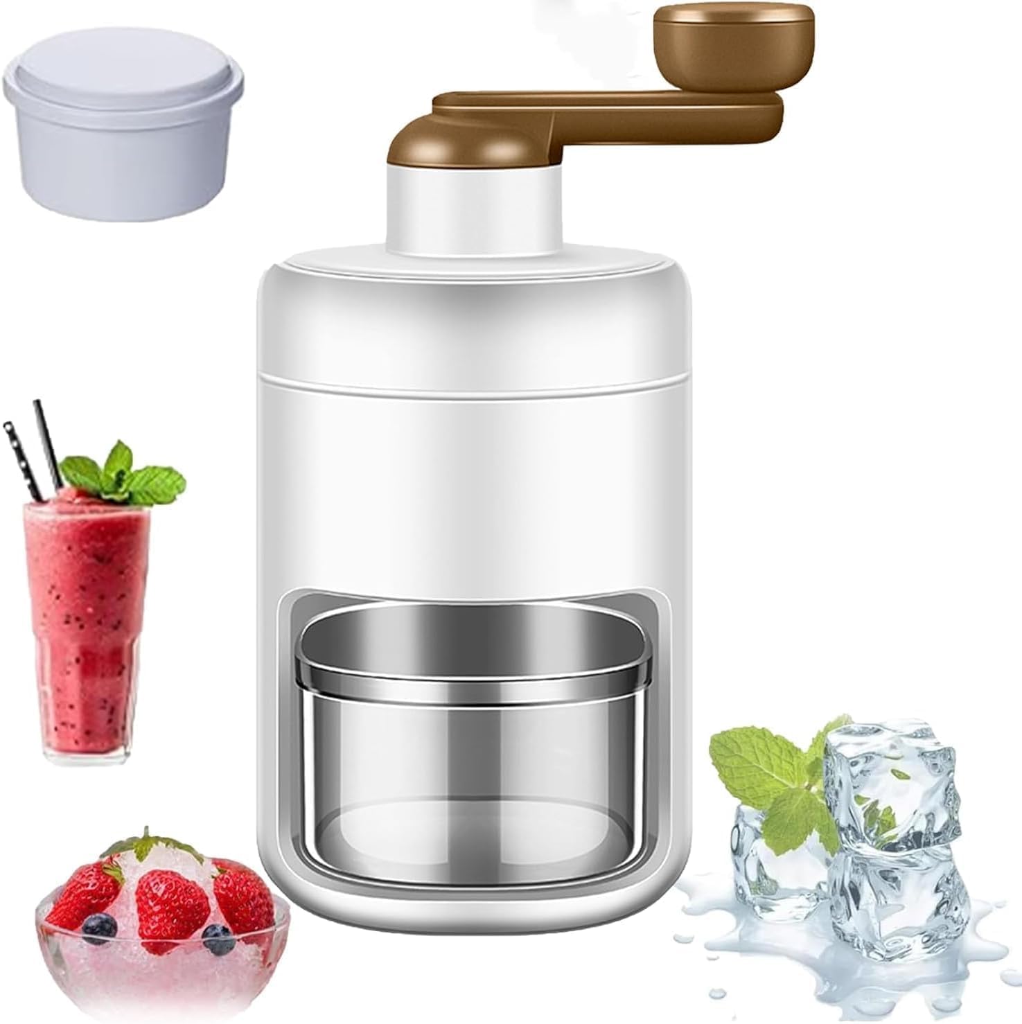 Machine à glaçons portable pour réussir facilement vos slushies maison