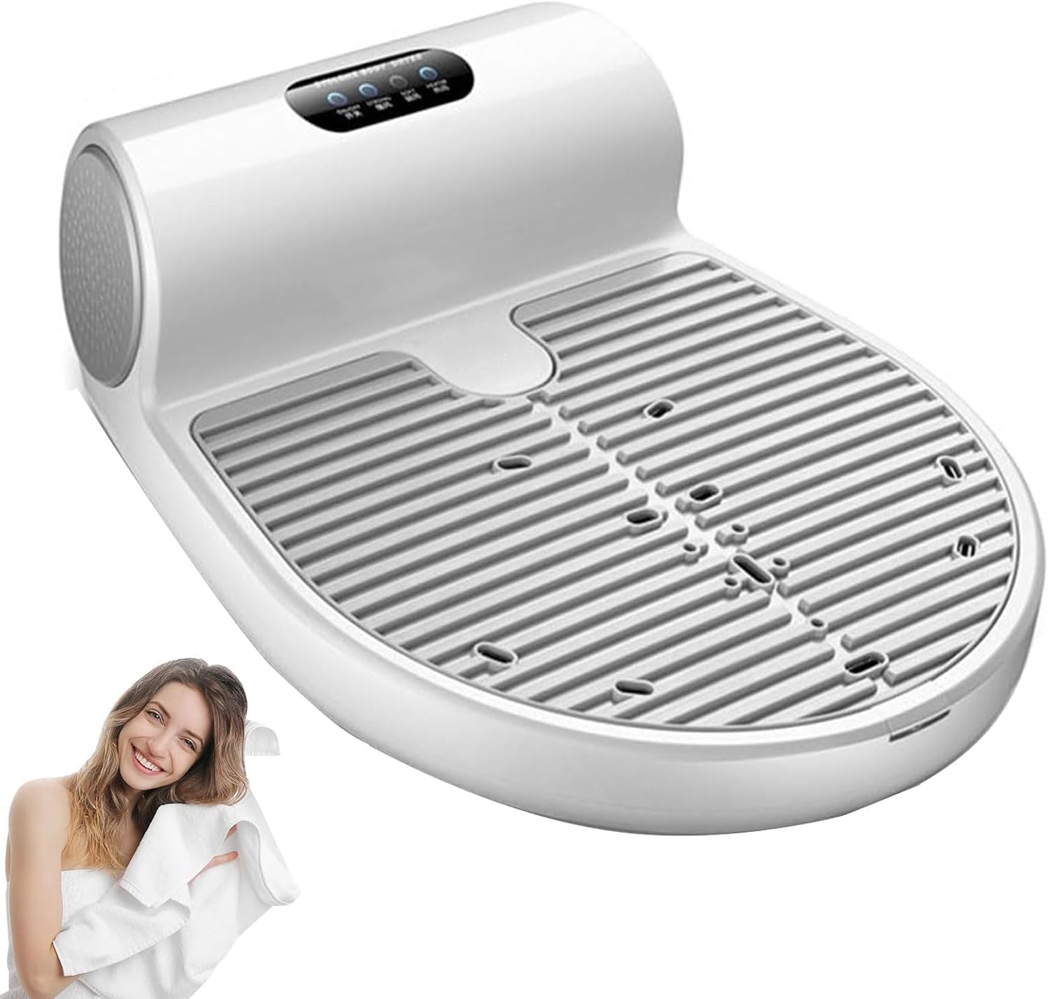 Full After Shower 1350W, Air Shower Drying Machine Hand Dryer, Adjustable Cold & Warm Air Body Care Dryer for Bathroom
