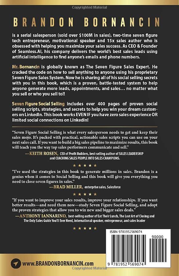 Seven Figure Social Selling: Over 400 Pages of Proven Social Selling Scripts, Strategies, and Secrets to Increase Sales and Make More Money Today!