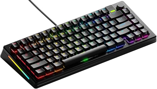 GLORIOUS GMMK 3 Pro 75% Teclado Mecánico Hot Swap QWERTY US (Negro)