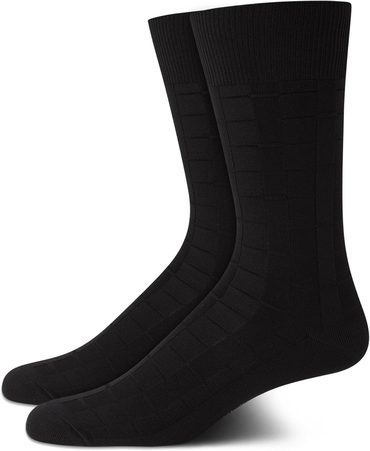 Calvin Klein Men's Dress Lightweight Stretch Crew Socks (2-Pack)