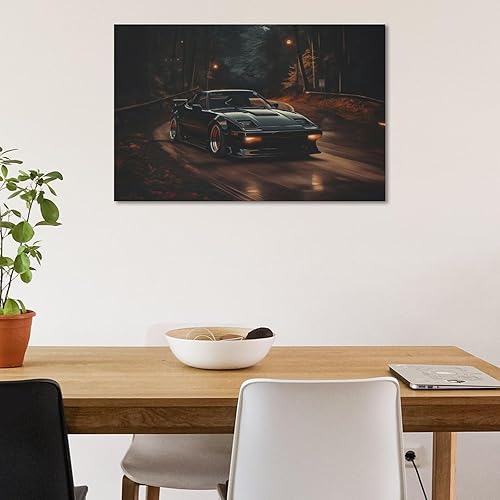 Miniatura 7 de SoLSa Pósteres estéticos retro de los años 90 Rx7 clásico Jdm para pared, decoración de habitación, pintura de pared, galería, decoración de pared