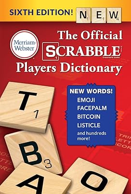 The Official SCRABBLE Players Dictionary, Sixth Ed. Trade Paperback 6th Edition