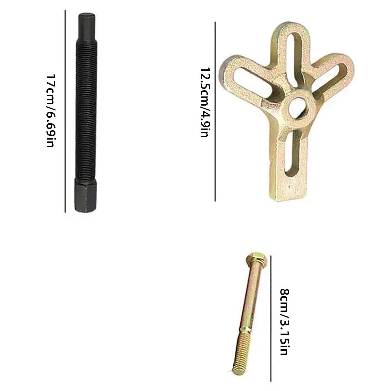 Juego de mantenimiento de coche para quitar poleas de engranajes para quitar poleas de engranajes