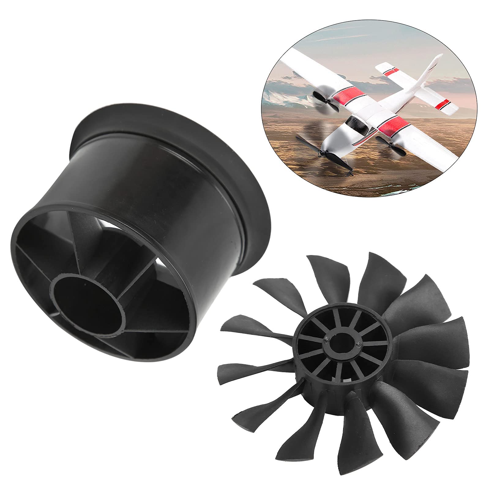 Amazon.com: Ducted Fan 50mm,Ducted Fan with RC Brushless Motor RC