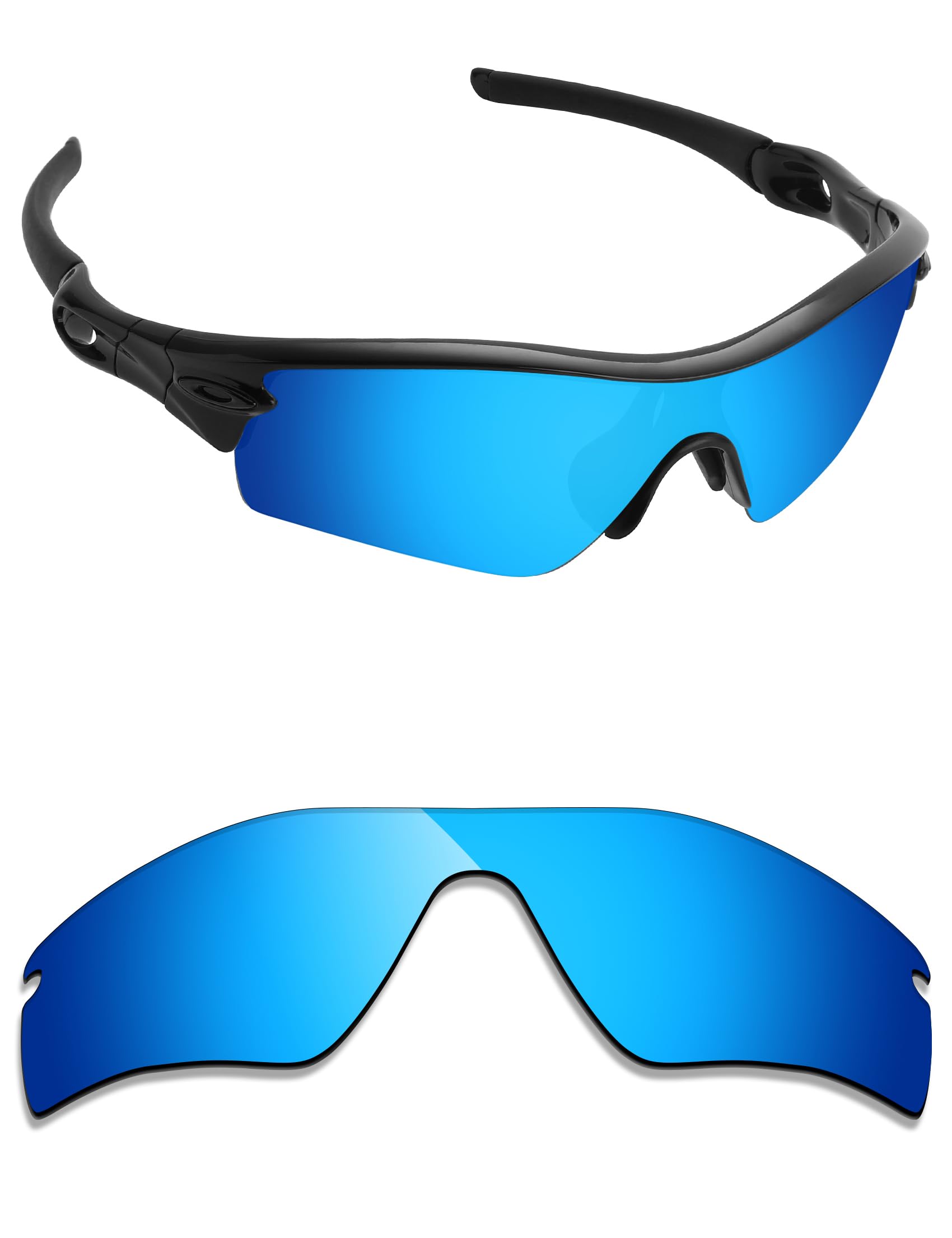 Alphax Polarized Replacement Lenses for Oakley Radar Path Sunglasse - Options