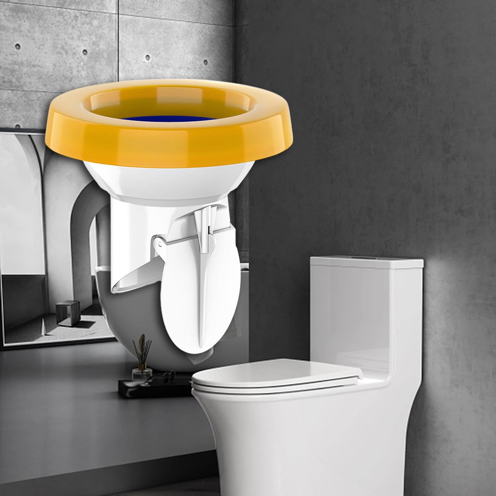 Tapones Selladores Para Inodoro [6 Unidades] - Cubre Agujeros, Evita Malos Olores, Plástico Resistente