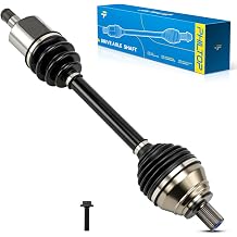 PHILTOP Front Left CV Axle Shaft for Volkswagen Tiguan 2009-2017, Audi Q3 Quattro 2015-2018, Audi Q3 2015-2018, Volkswagen Tiguan Limited 2017-2018, 66-7343 CV Axle Shaft Assembly 1 PCS