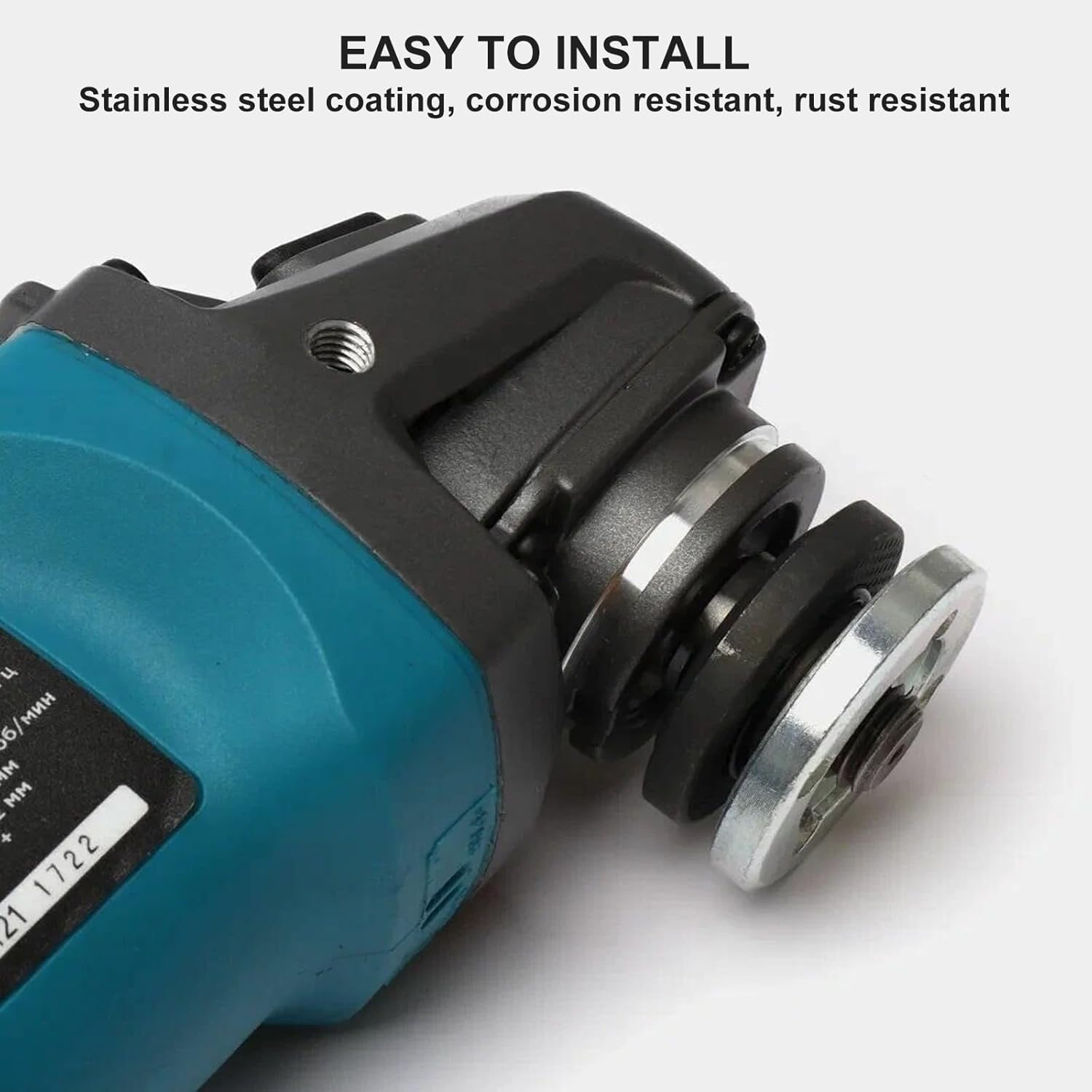 Adaptador X-LOCK a M14, compatible con discos de corte XLOCK para amoladora angular, tuerca de brida para amoladora angular, tuerca de sujeción rápida para amoladora angular