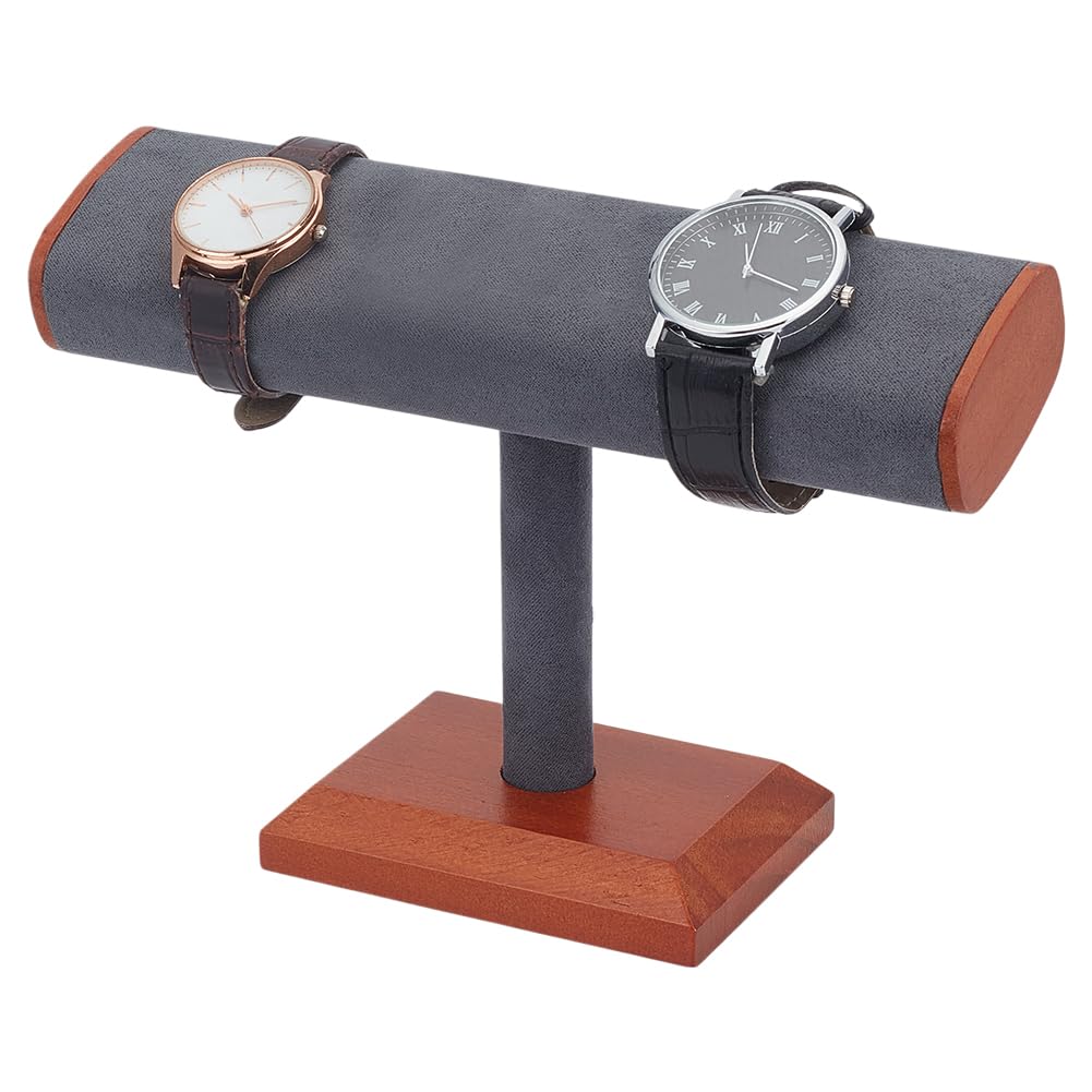 Organiseur de bijoux pour table de chevet et montres en bois
