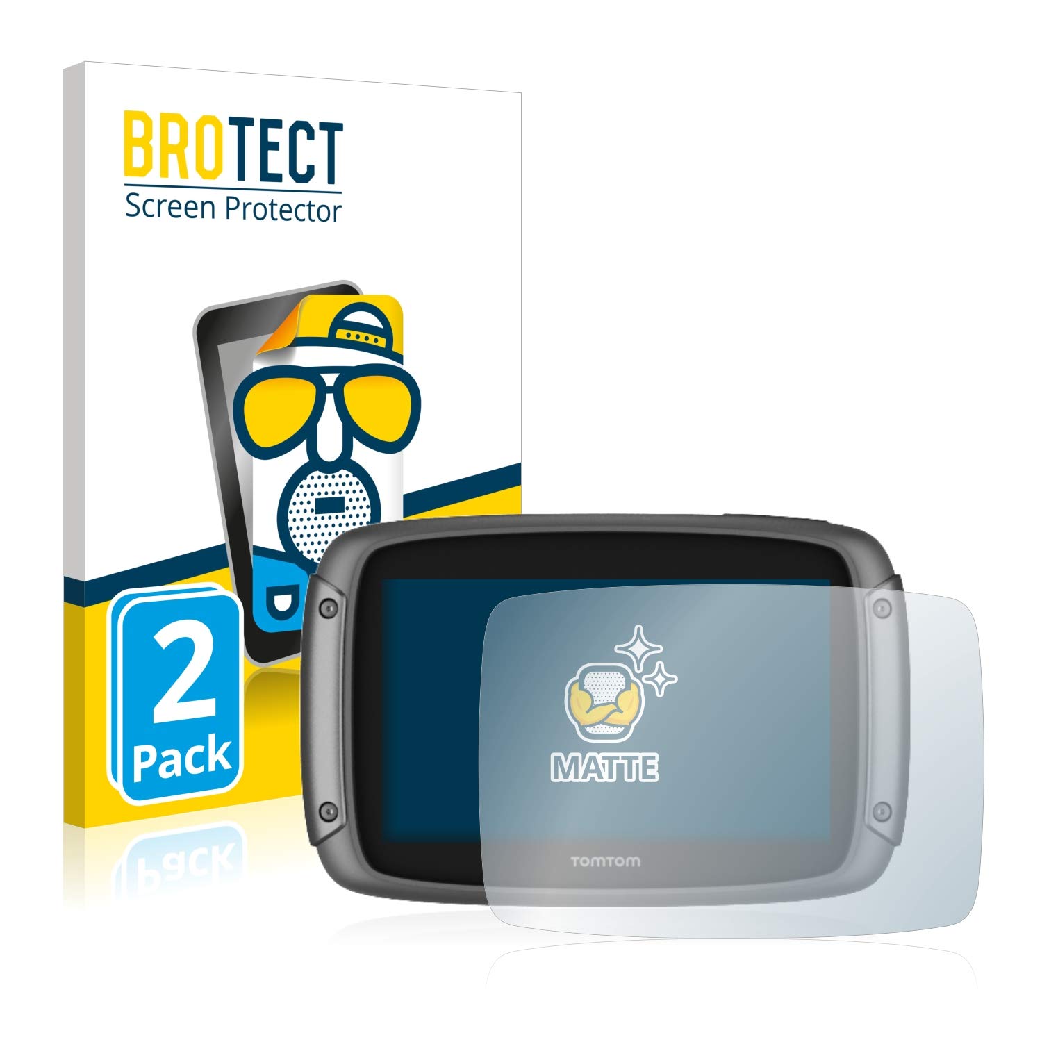 brotect Pellicola Vetro Opaca per TomTom GO Classic 5 (2a generazione