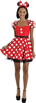 Party City Minnie Mouse Costume for Women - Disney Costume Includes Dress,  & Minnie Ear Headband - Costumes for Halloween, Birthday Parties & Themed  Events : Clothing, Shoes & Jewelry