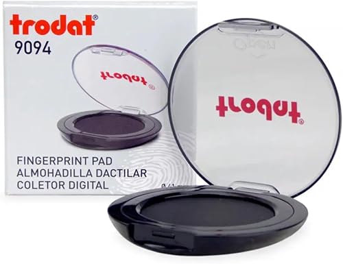 Trodat Round Fingerprint Pad, 41 mm Size