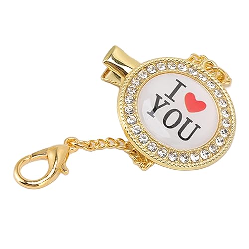 Miniatura 9 de Bling - Chupete para bebé, atractivo juego de chupete para fiesta (blanco M)