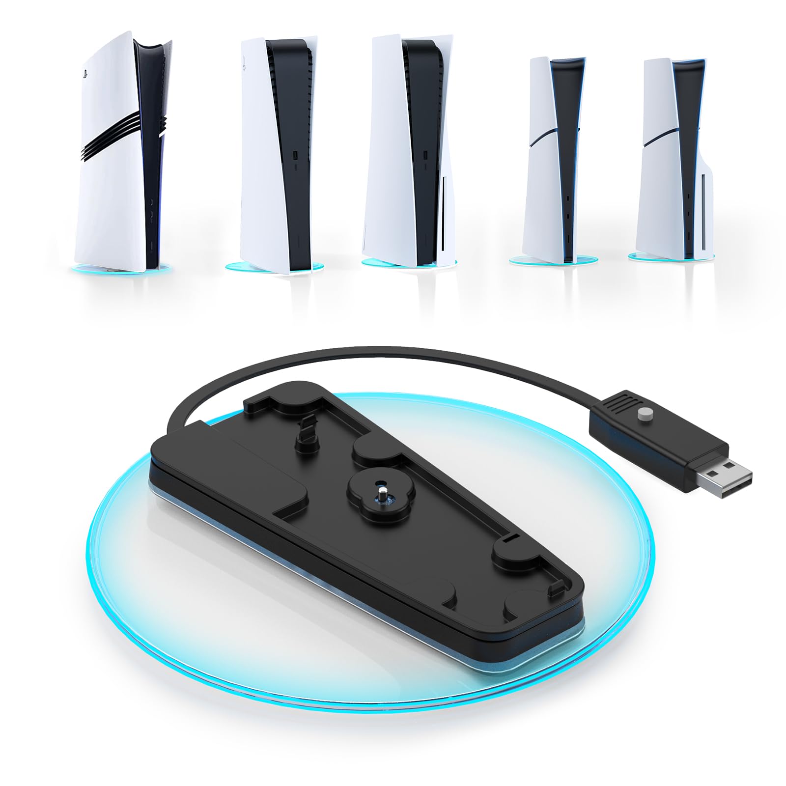 Amazon.com: IINE RGB Vertical Stand for PS5/Slim/Pro, PS5/Slim/Pro