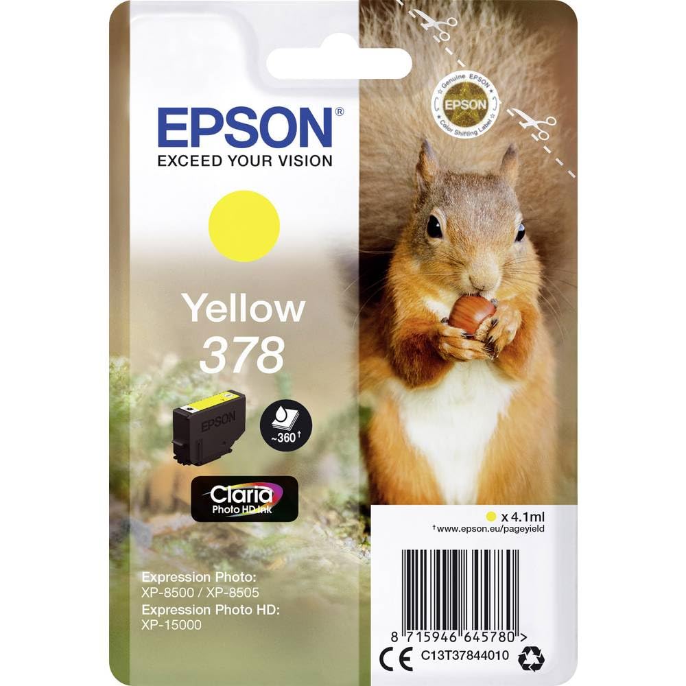 EPSON 378/T37844 (Eichhörnchen) gelb Druckerpatrone