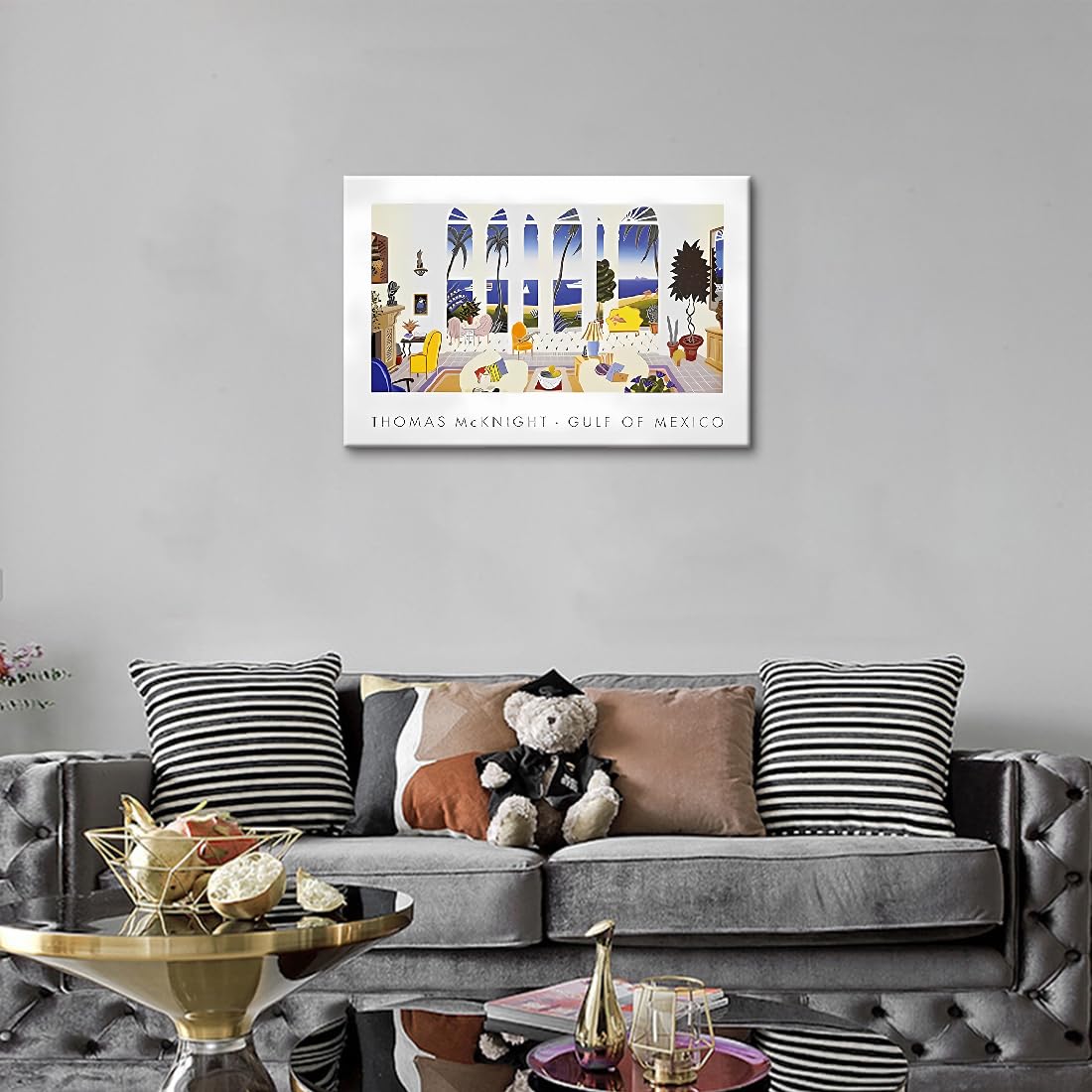 Amazon.co.jp: アートパネル トーマスマックナイトの南国風 絵画