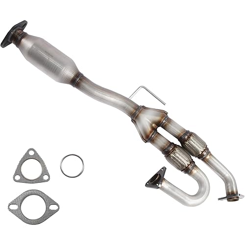 BoardRoad Catalytic Converter with Gasket Exhaust Flex Y-Pipe High Flow Series Fit for 2003-2007 Nissan Murano 3.5L Direct-Fit