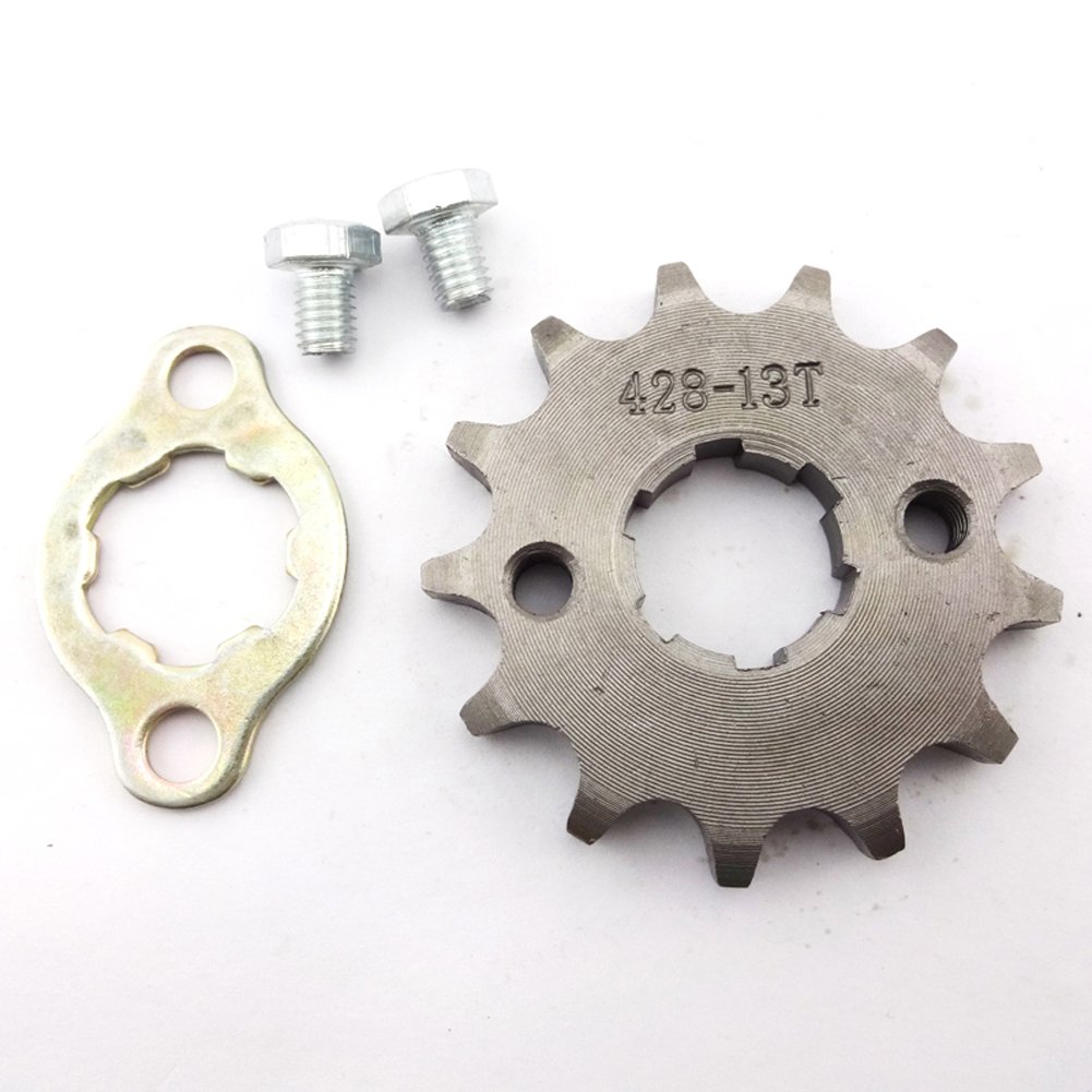 Pignon Chaîne Avant 14 Dents 17mm - Pour Moto ATV 50cc à 160cc