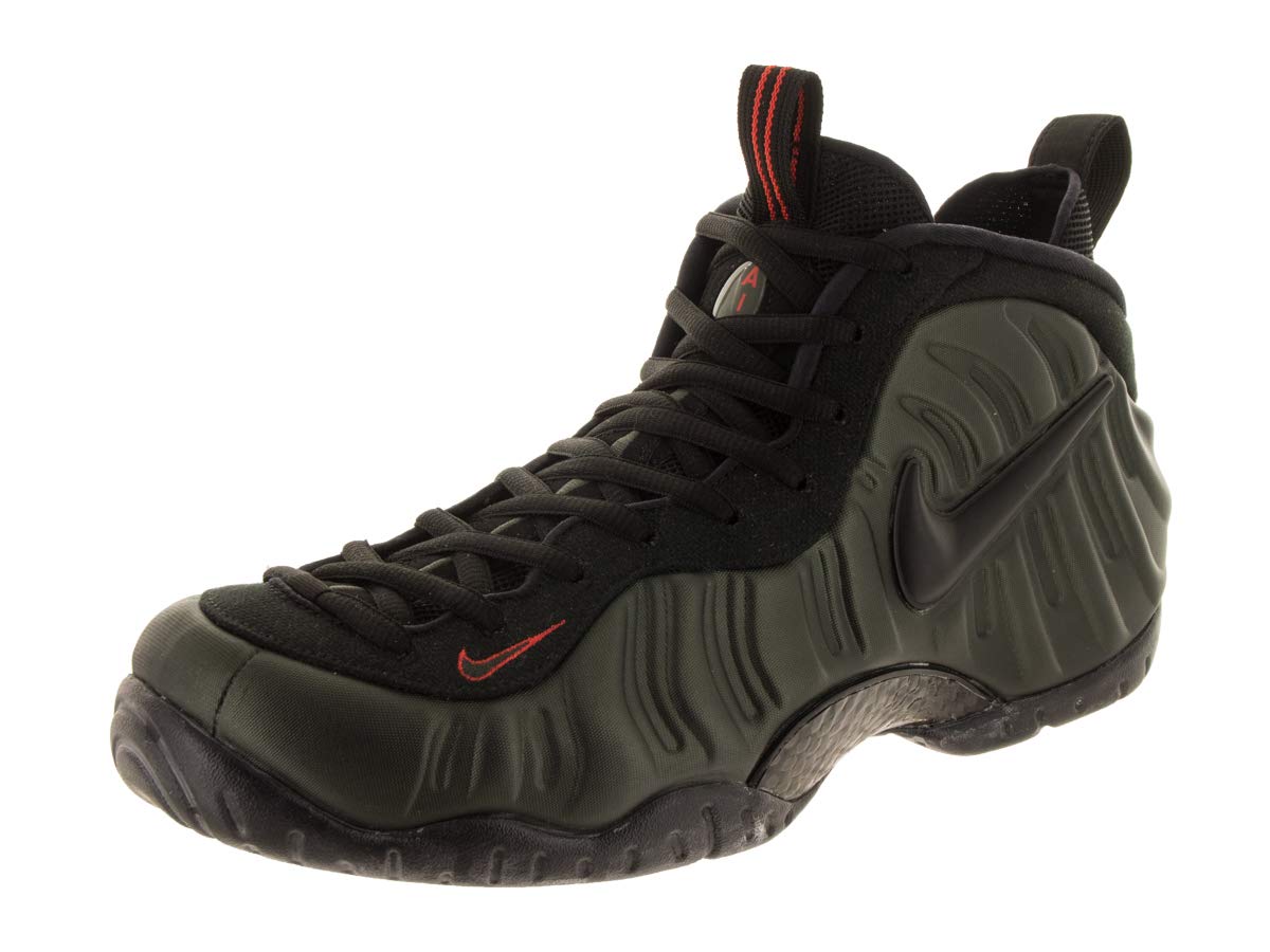 foamposite pro sequoia black team orange