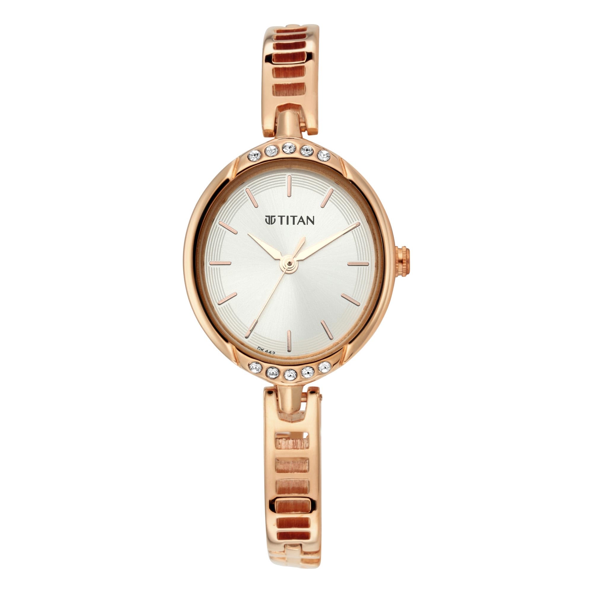 Titan Quartz Analog Silver Dial Metal Strap Watch for Women-NS2637WM01 (B08DJW6CXX) Amazon Price History, Amazon Price Tracker