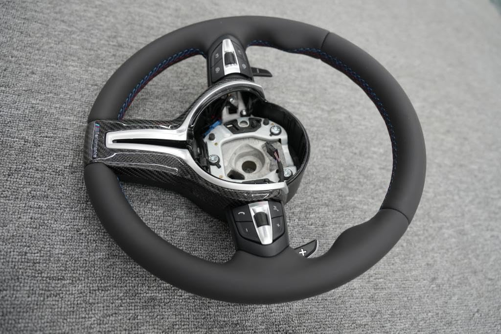 Amazon | レザーステアリングホイール BMW M3 M4 F30 F10 F15