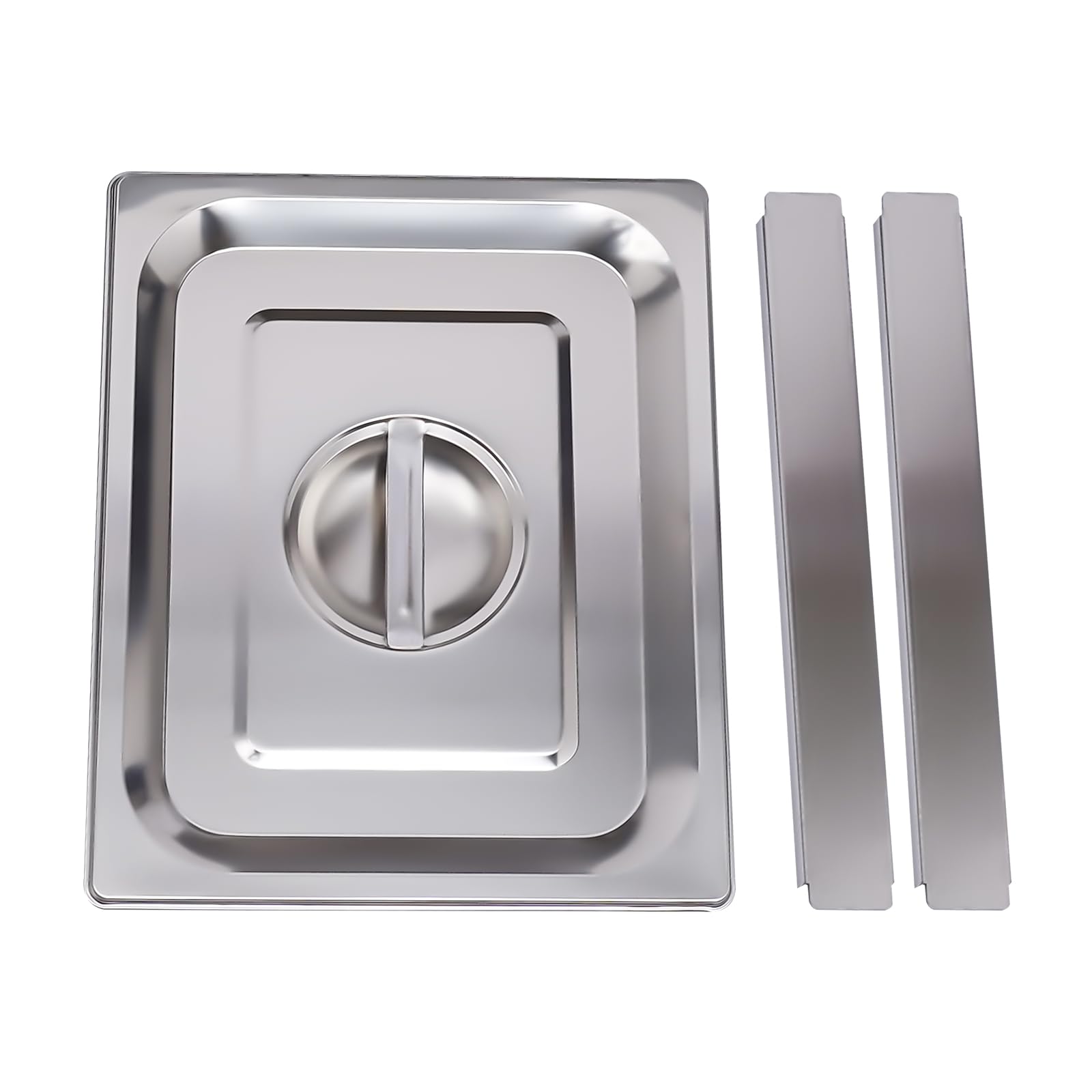 Riscaldatore piatto elettrico in acciaio inox 1200 W bagno marie a 3 casseruole Chafing Dish temperatura regolabile con coperchi,per la casa, caffetteria, festa di compleanno, ristorante, festa