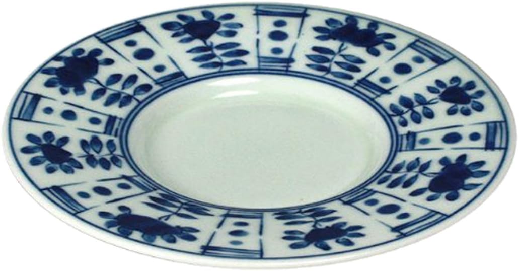 Stylish Plate: Fuyu Hand Saucer / Arita Ware Japanese Plate Porcelain / Size (cm) Φ14.7 x 2 / No: 721154