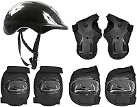 DM Toys Kit de Proteção Radical Plus Infantil Preto M 55-59cm, Radical, DMR5486