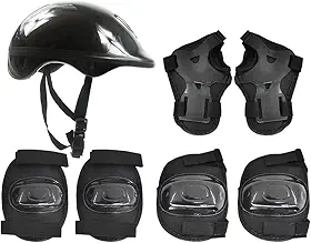 DM Toys Kit de Proteção Radical Plus Infantil Preto M 55-59cm, Radical, DMR5486