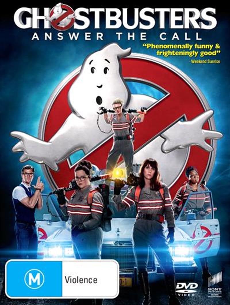 Ghostbusters 2016 DVD Edizione Italia Australia película original de colección