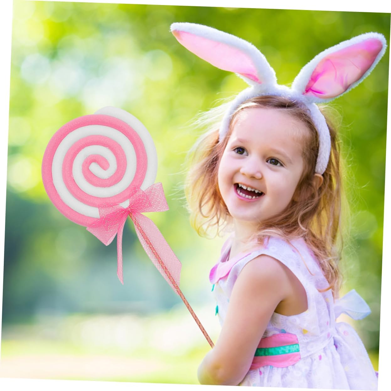 2pcs Large Decorative Lollipop Props Realistic Simulation Candy Models for Weddings Parties and Festival Decor Eye-catching Photo Props Bright Colors