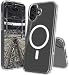 Produktbild JT Berlin Pankow Clear MS Schutzhülle kompatibel mit Apple iPhone 16 (Stoßabsorbierend, Wireless Charging Qi / magnetisches Aufladen kompatibel, Kratzfest, Anti-Fingerabdruck) transparent