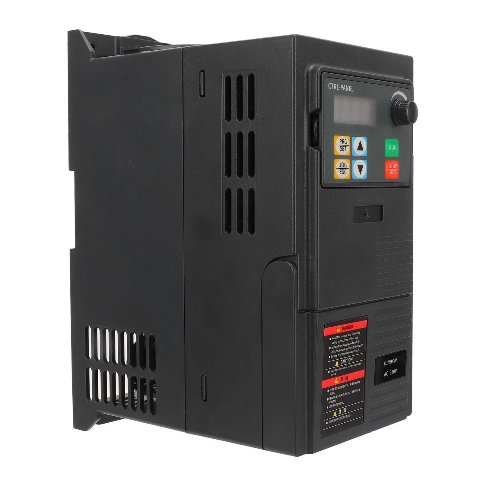 Frequenzumrichter, Antrieb mit Variabler Frequenz, 3-phasen 340-440V Eingang, 0-440V Ausgang, Wechselrichter für Elektromotorsteuerung (2,2kW, 0,75kW Motor)