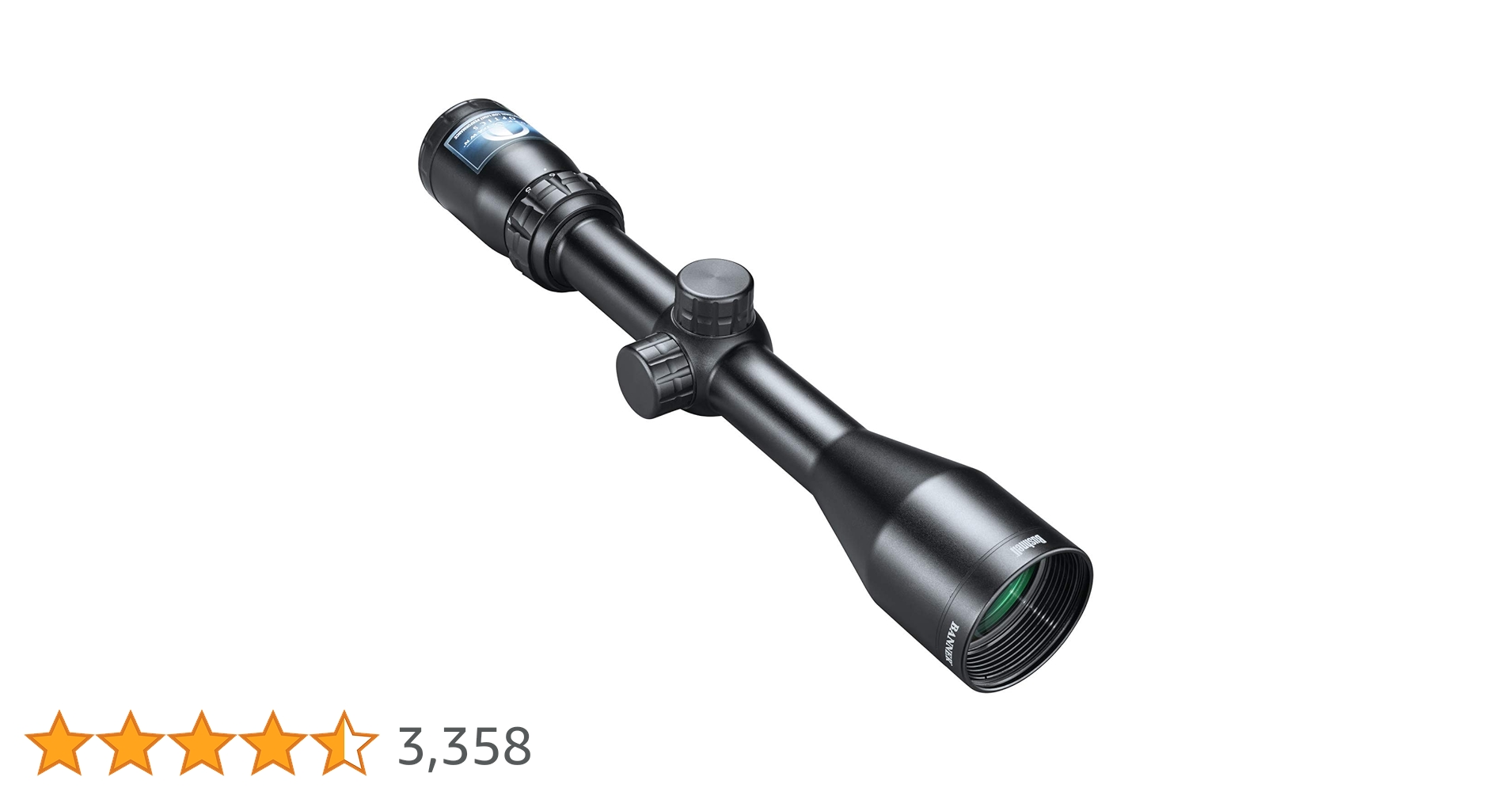 実物 Bushnell TROPHY ライフルスコープ 3-9x 40mm Bushnell Trophy Rifle Scope with Multi-X Reticle, Matte