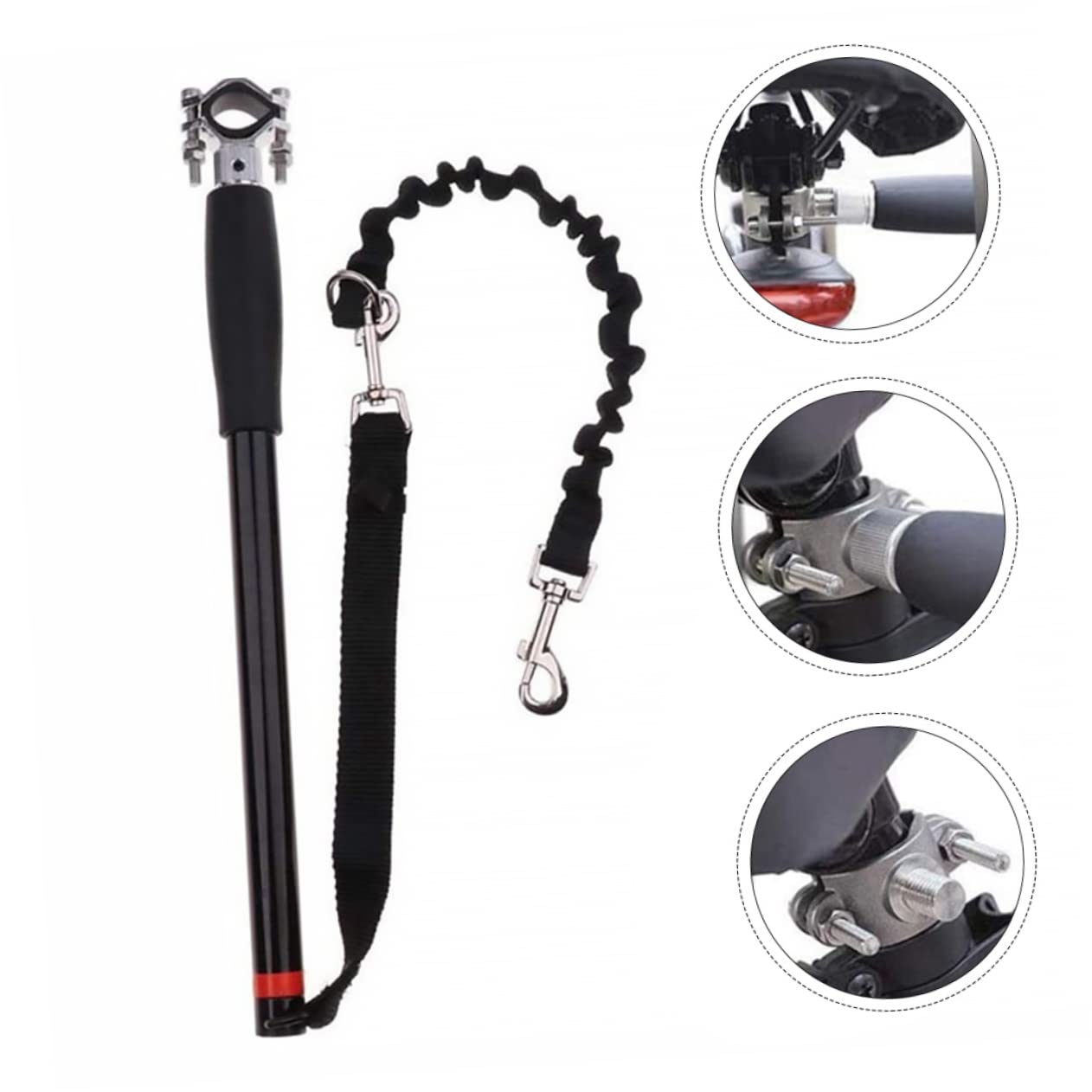 ibasenice Laisse de Traction pour Fixation Accessoire de Randonnée Cyclisme pour Animaux Durable Ajustable