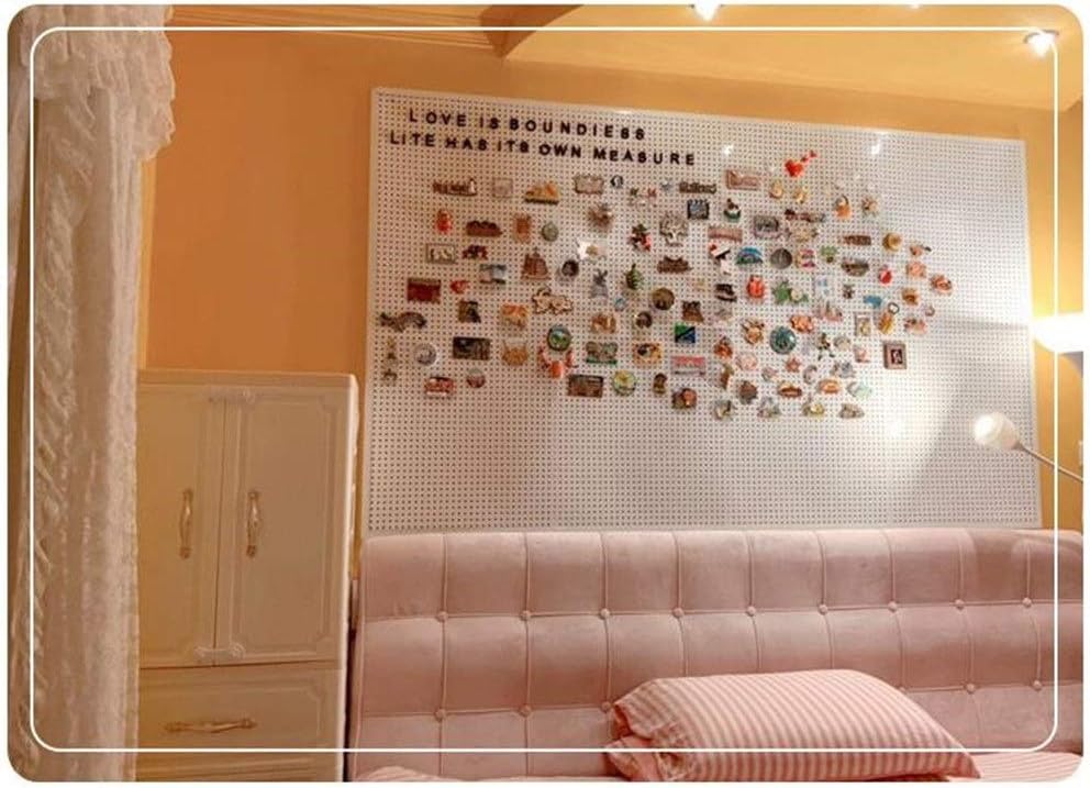 ペグボード 金属ツールフックボードストレージと仕上げラックシェルフない容易に変形ガレージパネルウォールマウント 壁掛け ペグボード