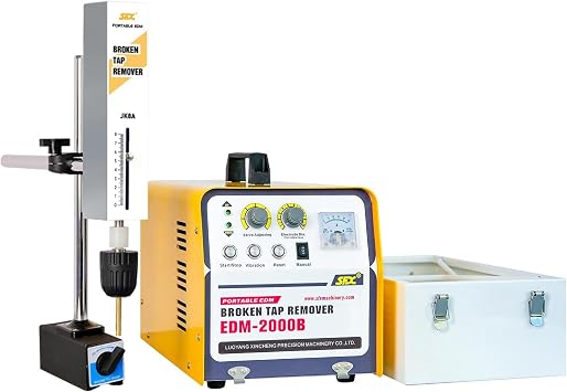US Stock ZAC Broken Tap Remover 2000W Tap Disintegrator Portable Edm Machine 110V Tap Burner Tap Eroder for M2-M305/64 to 1-3/16 Broken Taps Drill Bits Bolts Removing without Damage Threads