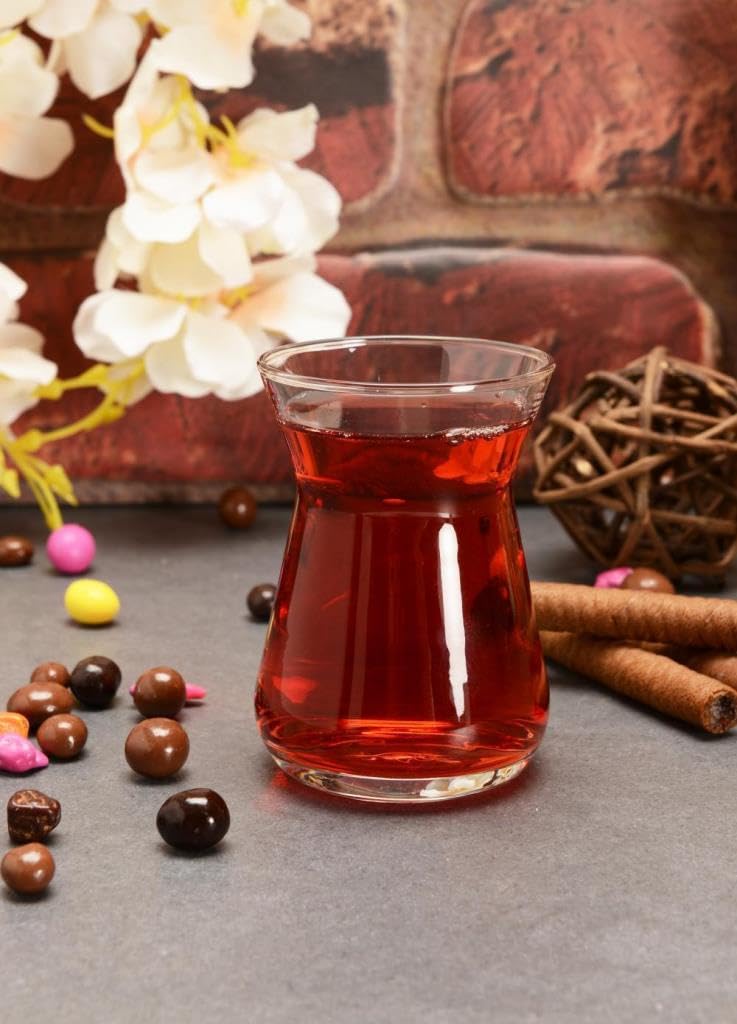 Paşabahçe Paşabahçe İrem Çay Bardağı Damla Logo 6'lı