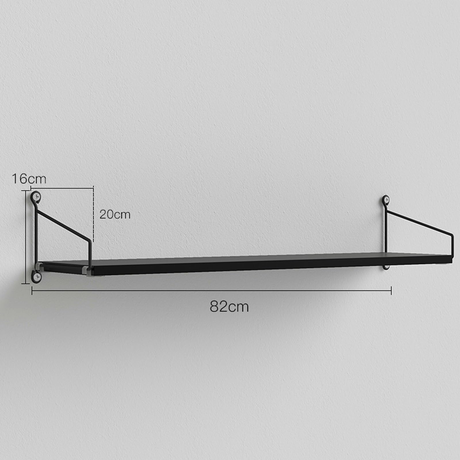 Scaffale Multimediale da Parete,Scaffale Multimediale da Parete,Supporto A Muro per Console,Supporto da Parete per TV con Mensola,Supporto TV Sospeso per Proiettore