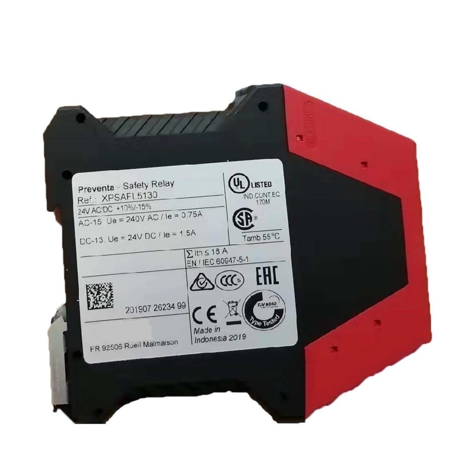 NACODLUL XPSAFL5130 Emergency Stop Relay