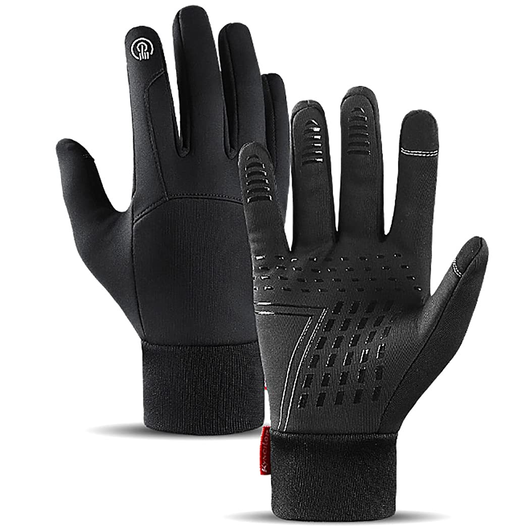 Winter Gloves Nonslip Warm Thermal Unisex Full Finger Windproof Touchscreen Work Gloves Training Skiing Fitness-image-11