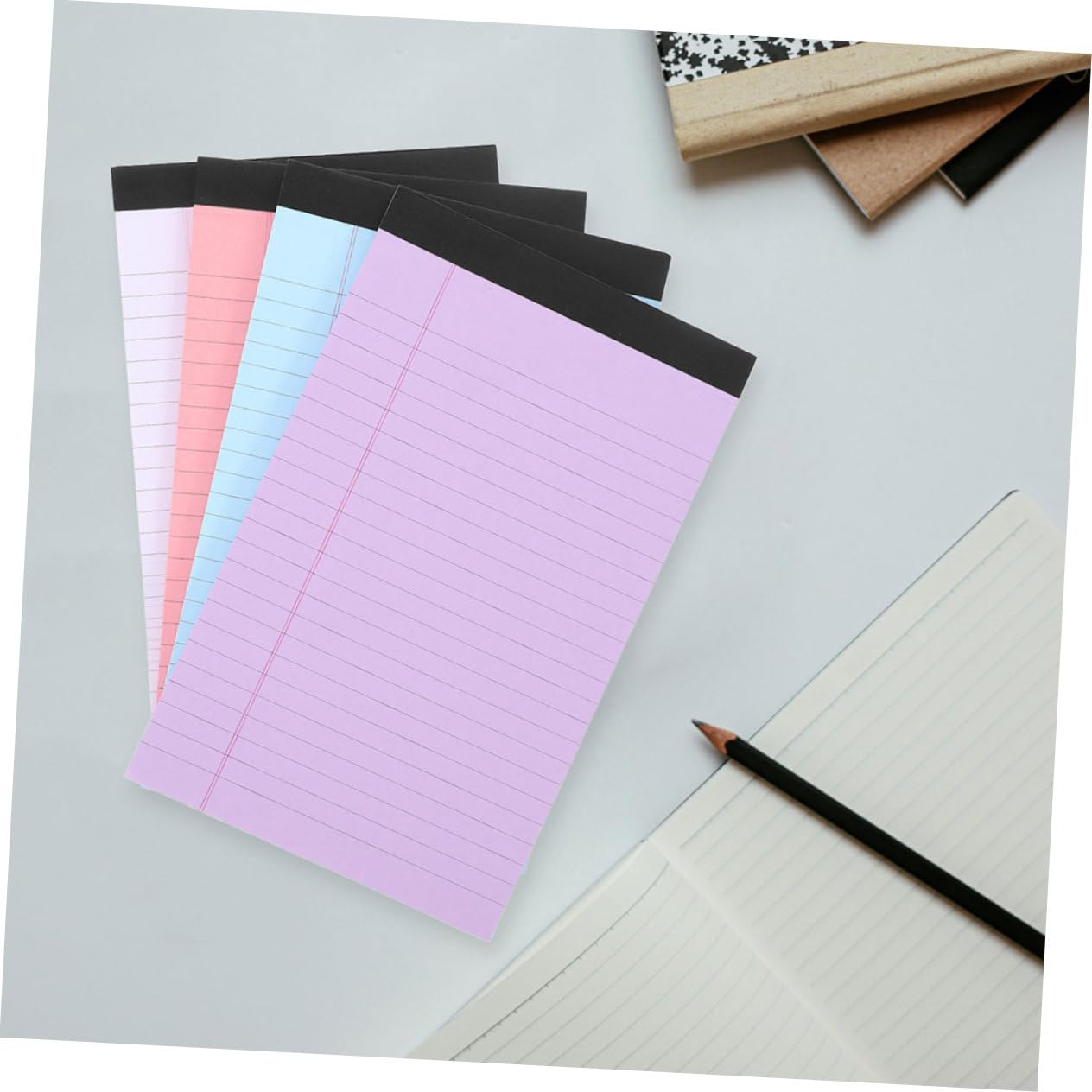 SOIMISS Bloc Notes Ligné Portable à Détachables pour Bureau École et Maison Pad Mémo Légal