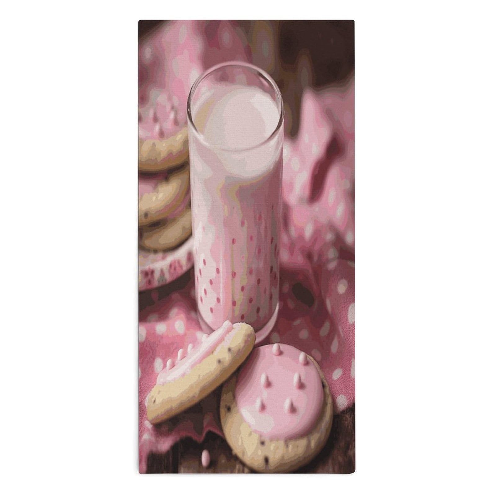Btcowzrv Style Hot Milk And Biscuits Bath Towel Beach Towels Shower Towel