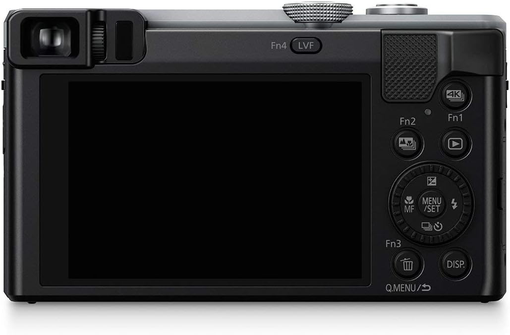 Panasonic Lumix DMC-TZ80EG-S Fotocamera, 18,1MP, Zoom Ottico 30x Post Focus, 4K Photo 4K Video, Argento